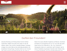 Tablet Screenshot of gc-lauterhofen.de